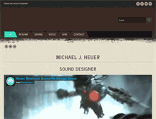 Tablet Screenshot of michaeljheuer.com